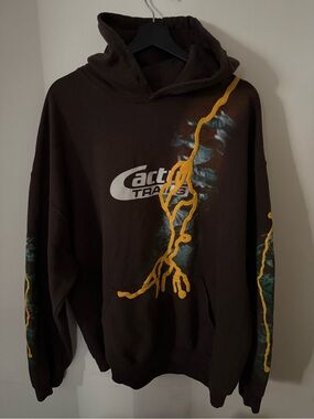 Cactus Trails Lightning Pullover Hoodie size- L